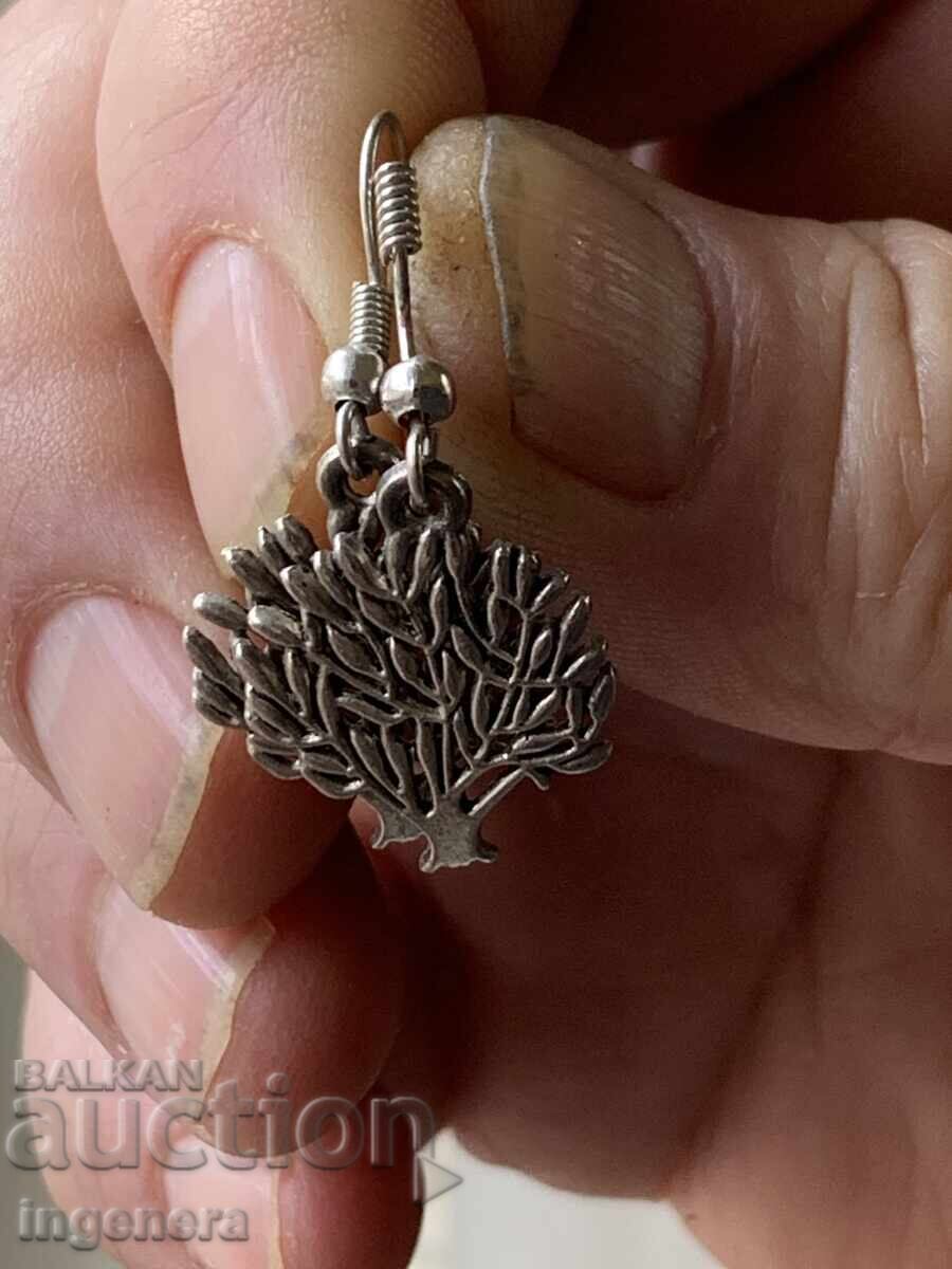 Licitație Cercei cercei metal-arborele vieții Licitație Cercei cercei metal-arborele vieții