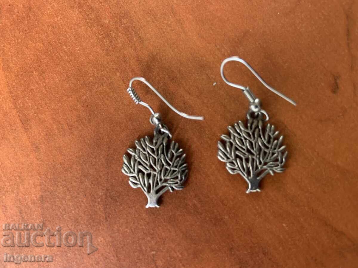 Livrarea Cercei cercei metal-arborele vieții Livrarea Cercei cercei metal-arborele vieții