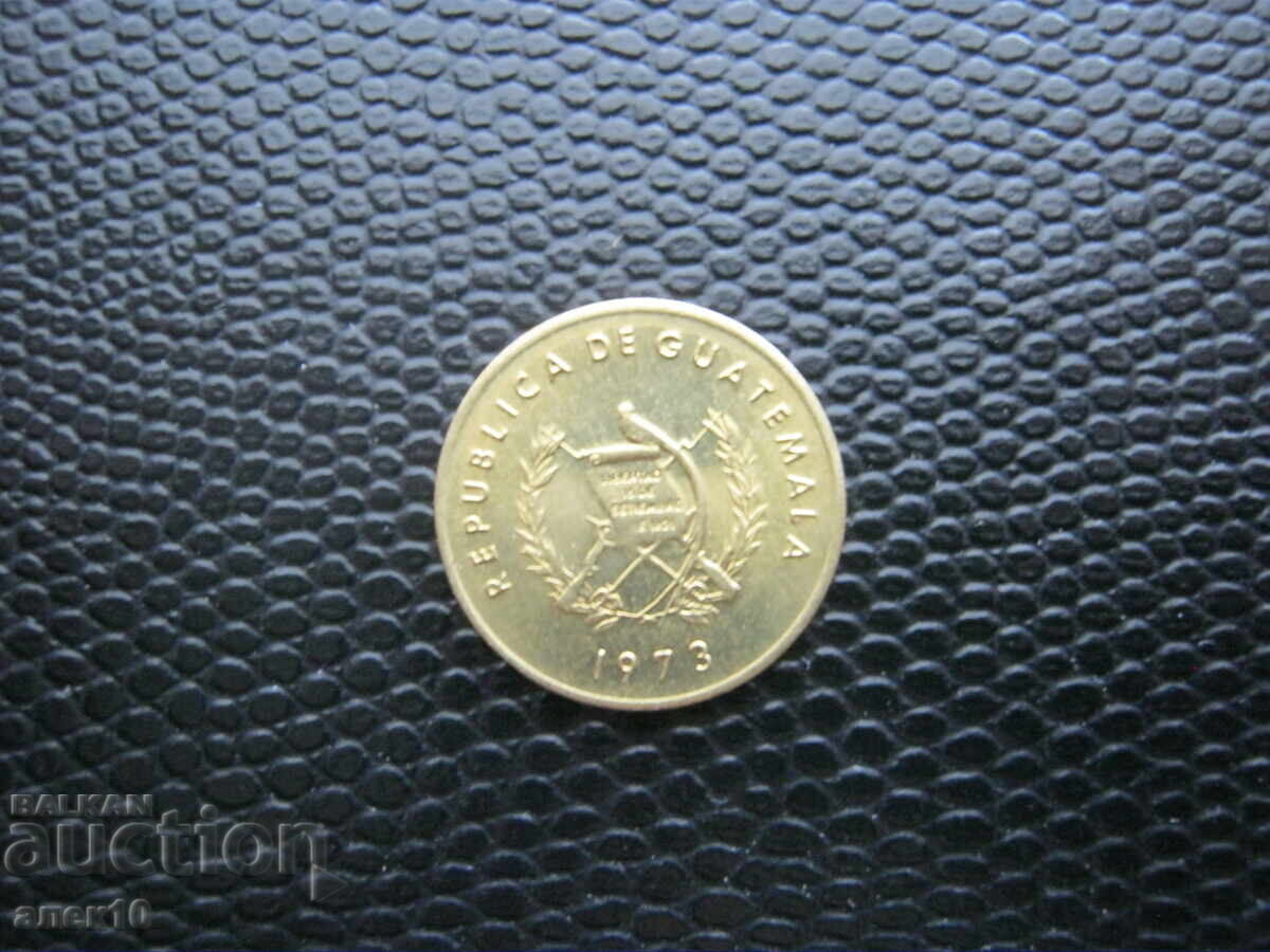 Gvatemala  1  sentavos   1973    g