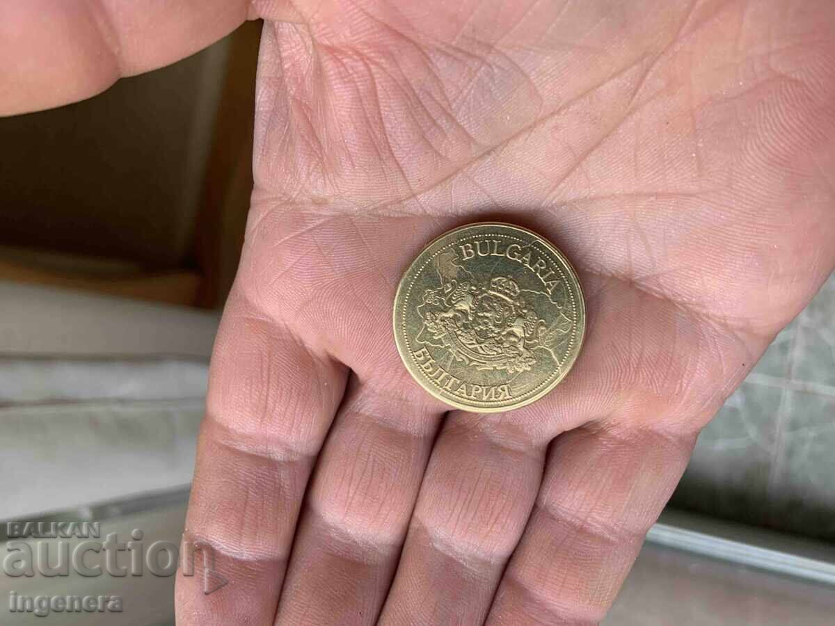 PLACHETĂ MEDALIE MONEDĂ BULGARIA