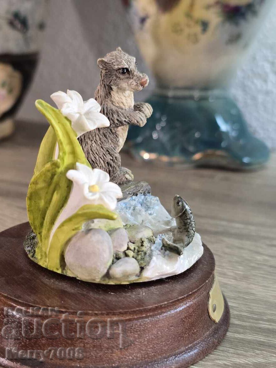 Figurină de colecție cu vidră de la Leonardo Collection! - 5