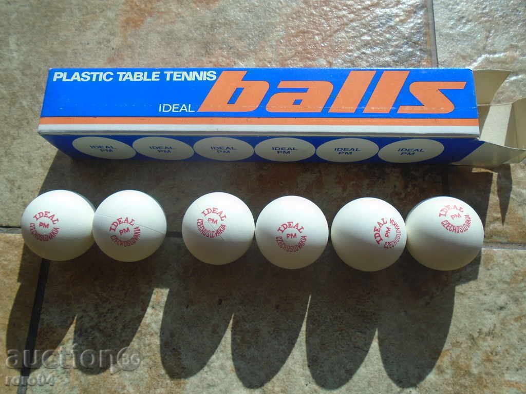 MINGI DE PING-PONG / TENIS DE MASĂ 6 buc. - NOI MINGI DE PING-PONG / TENIS DE MASĂ 6 buc. - NOI