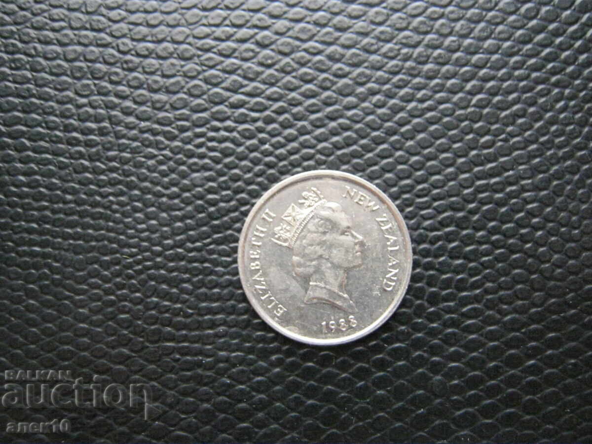 Noua Zeelandă 5 cenți 1988 cu preț € 0.25 | 0.49 BGN