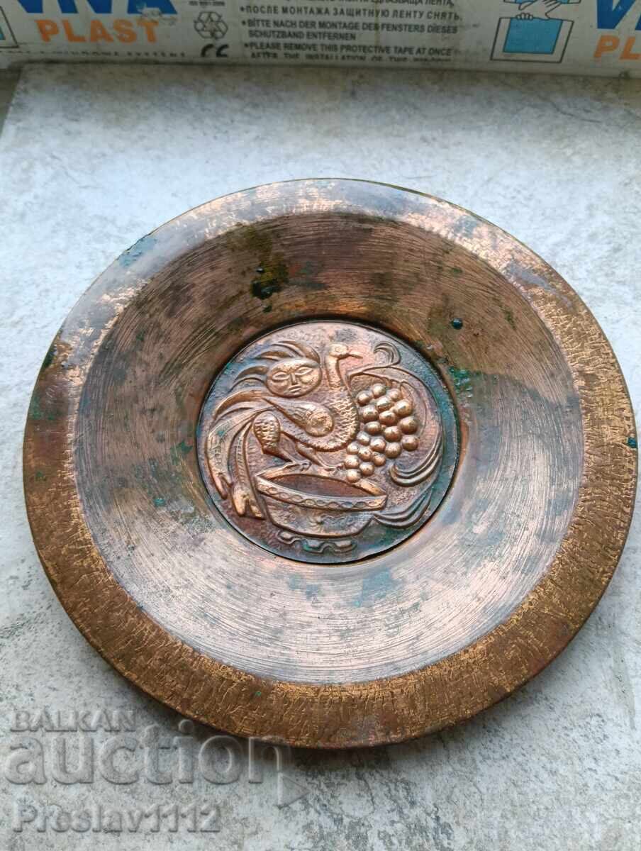 Bronzova chinia Plaket