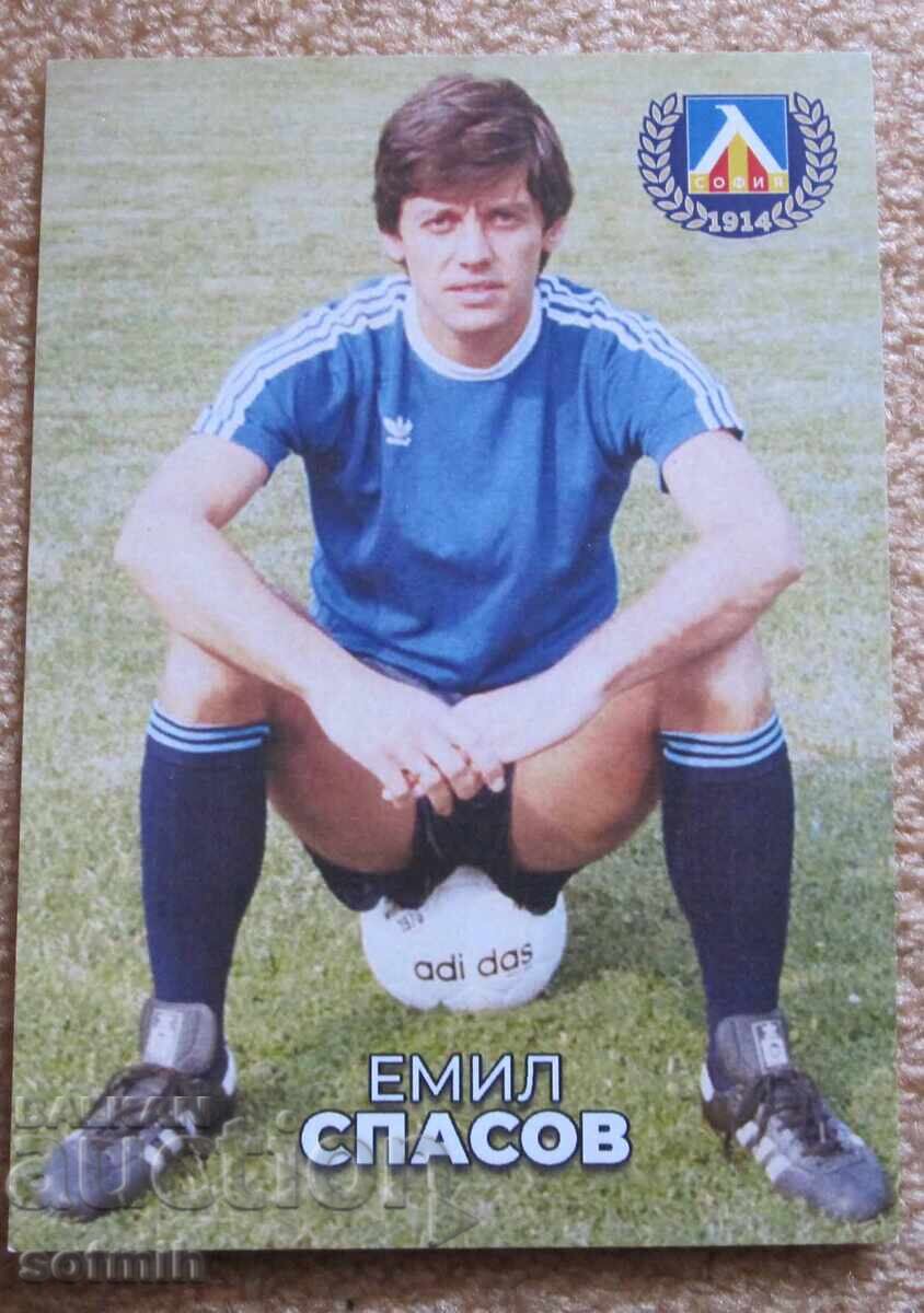 Ποδοσφαιρική κάρτα Λέφσκι Εμίλ Σπάσοφ