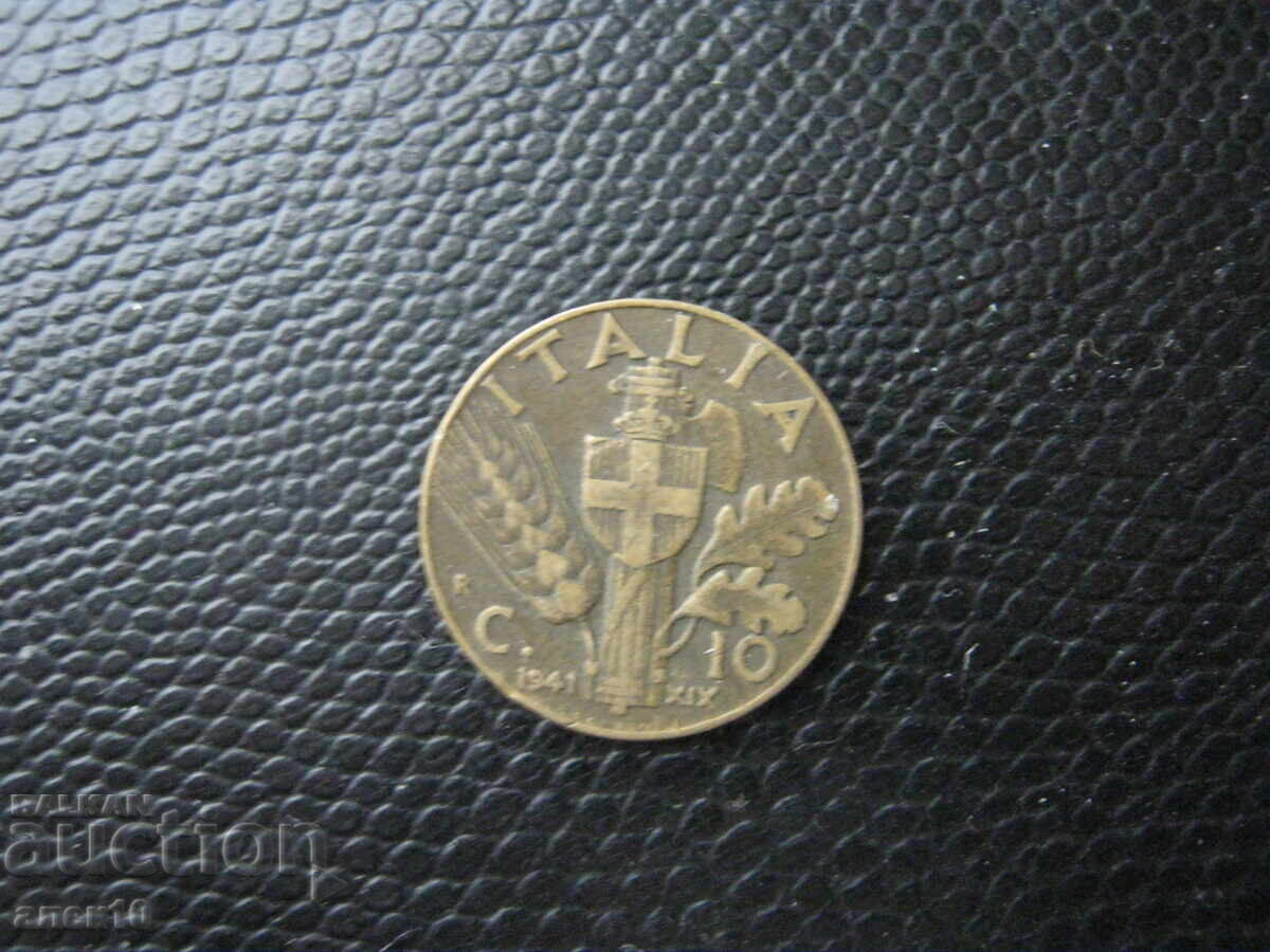 Italia 10 centesimi 1941 cu preț € 0.40 | 0.78 BGN Italia 10 centesimi 1941 cu preț € 0.40 | 0.78 BGN
