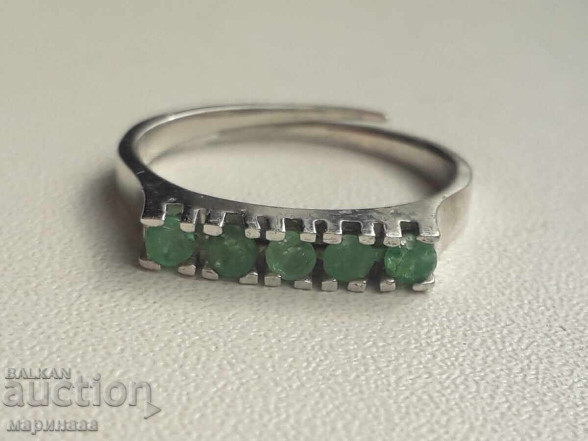 RING. 925 SILVER. NATURAL STONES RING. 925 SILVER. NATURAL STONES