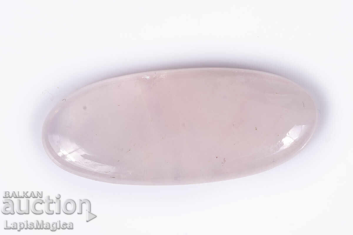 Cuarț roz 9.7ct cabochon oval Cuarț roz 9.7ct cabochon oval