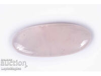 Rozov kvarts 9.7ct ovalen kaboshon