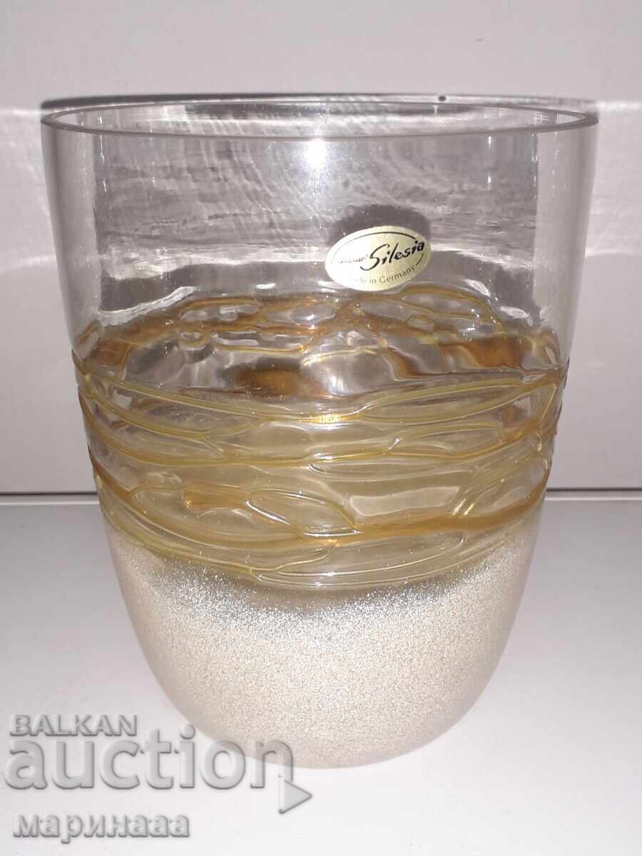 VASE ''SILESIA''. CRYSTAL. GERMANY with price € 18.00 | 35.21 BGN