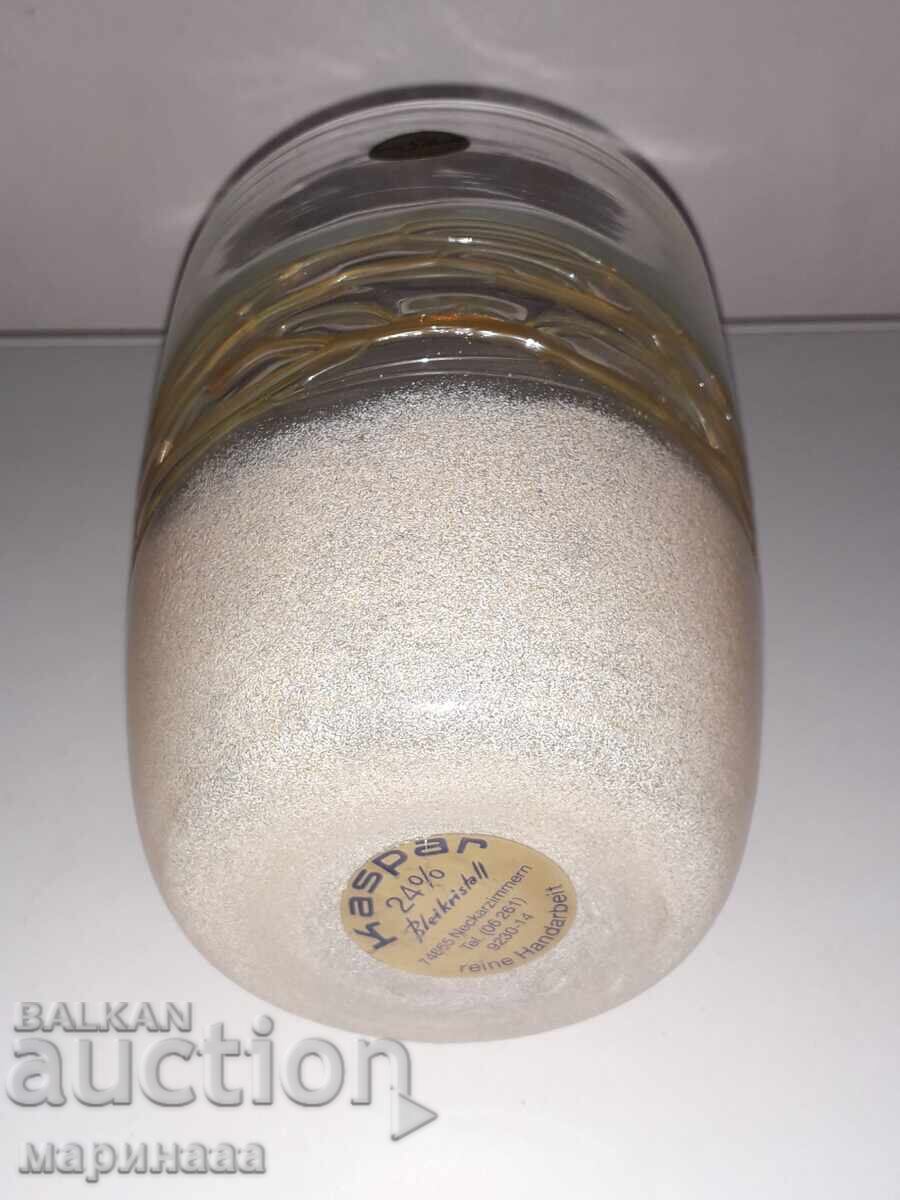 VASE ''SILESIA''. CRYSTAL. GERMANY - 5