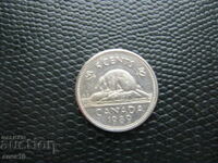 Канада   5  цент   1989    г