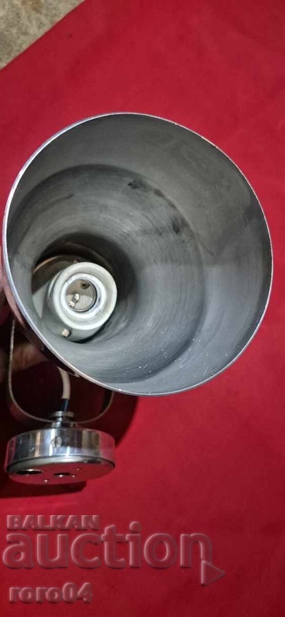 OLD ALUMINUM LAMP / SPOTLIGHT - 7