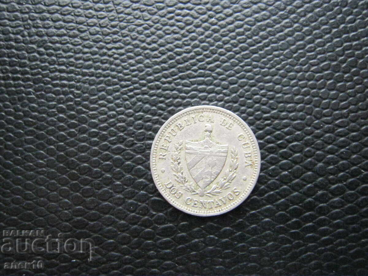 Cuba 2 centavos 1915 cu preț € 0.90 | 1.76 BGN