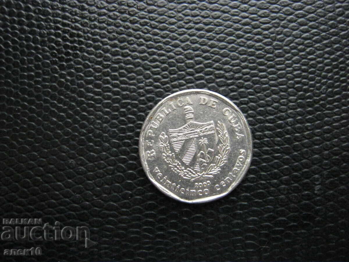 Куба  25  сентавос    2003     г с цена € 0.30 | 0.59 лв.