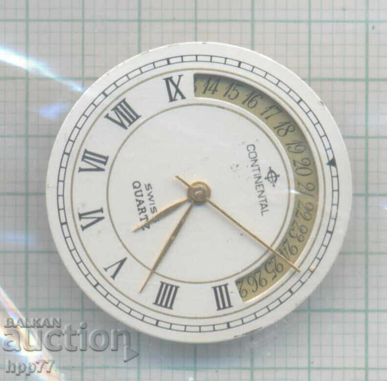 μηχανισμός ρολογιού 46