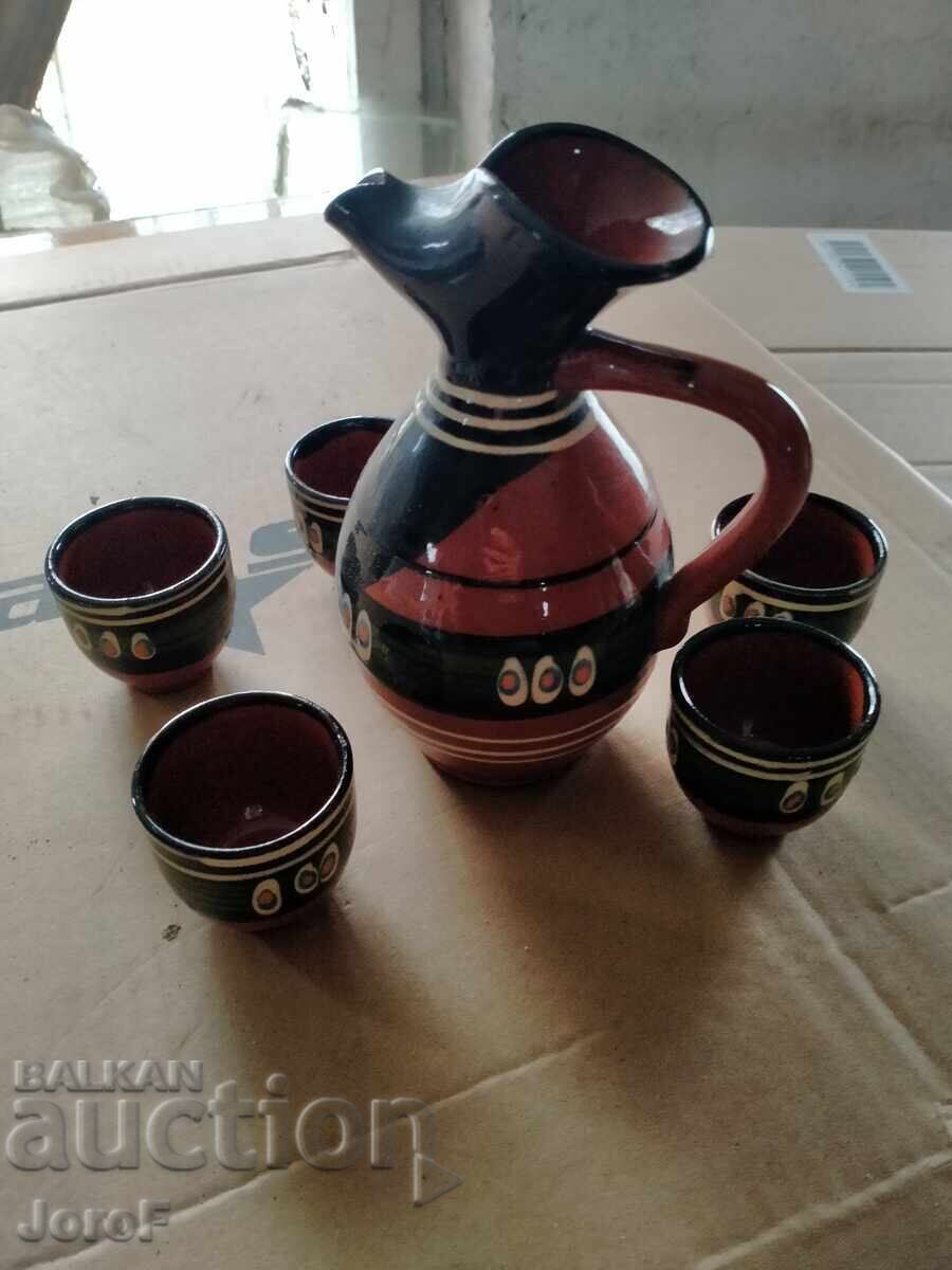 Стар комплект за ракия с цена € 0.01 | 0.02 лв. Стар комплект за ракия с цена € 0.01 | 0.02 лв.