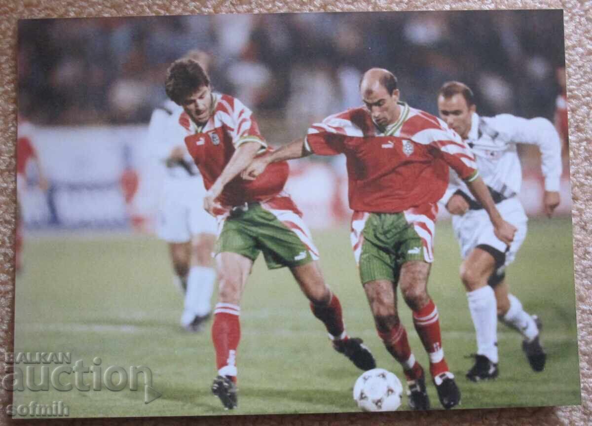 футбол снимка  ЦСКА Костадинов Лечков