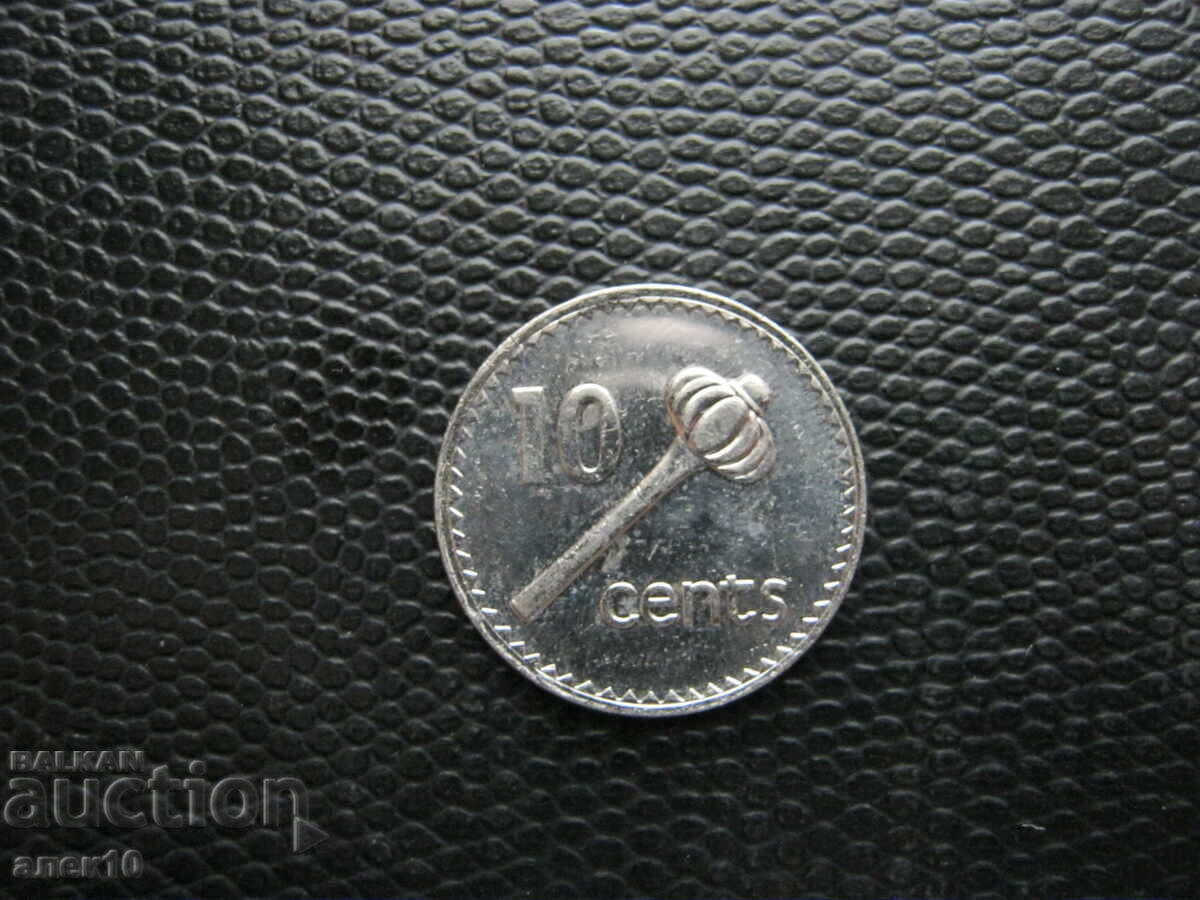 Фиджи 10 цент 1992 г Фиджи 10 цент 1992 г