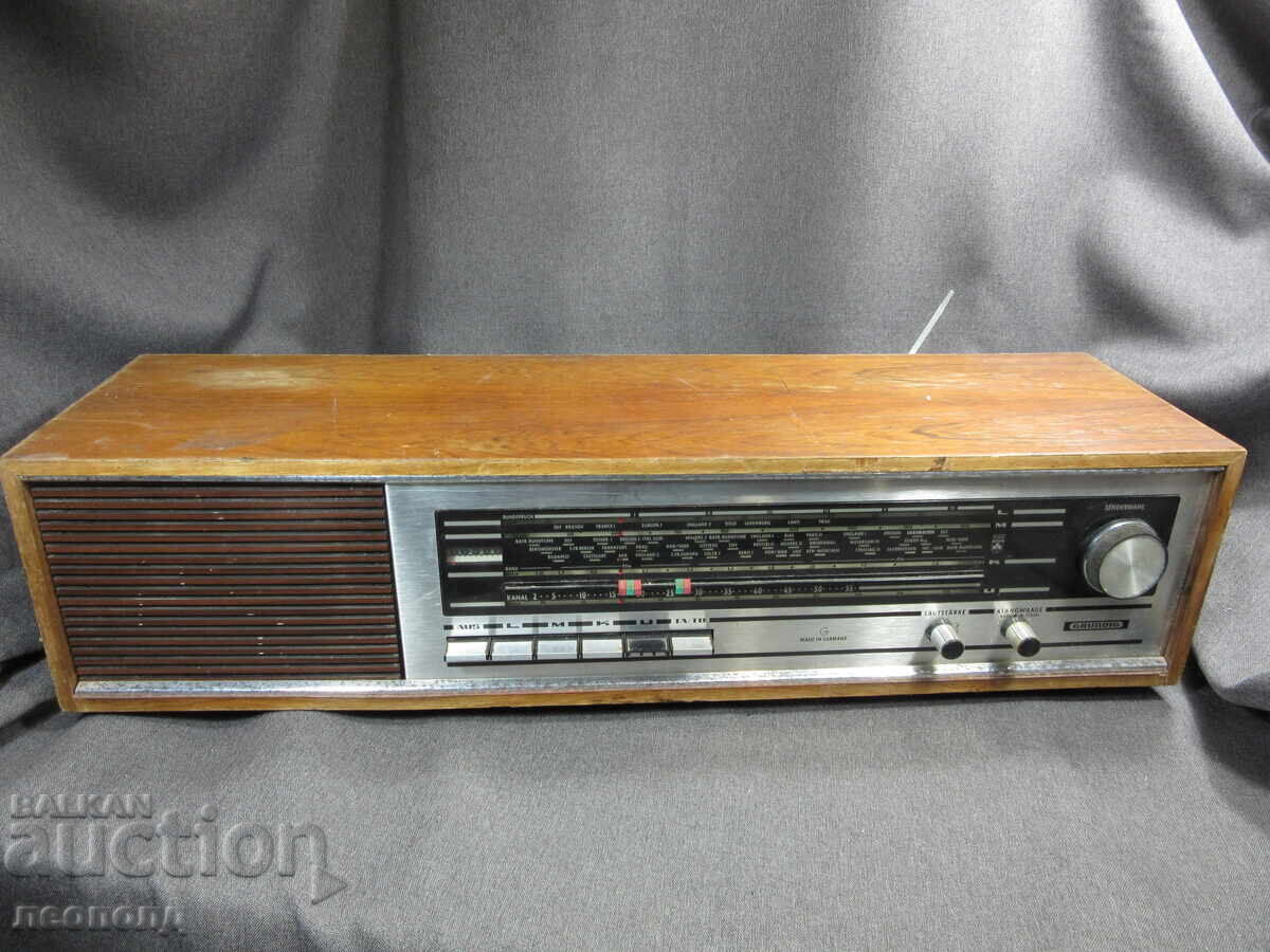 BZC VECHI RETRO TRANSISTOR GRUNDIG RADIO BZC VECHI RETRO TRANSISTOR GRUNDIG RADIO