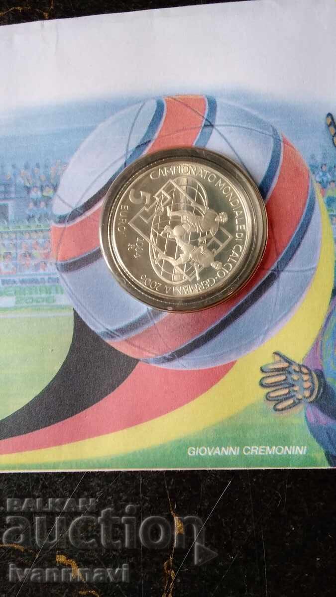 5 евро сребро Сан Марино 2006 г 5000 броя с цена € 50.00 | 97.79 лв.