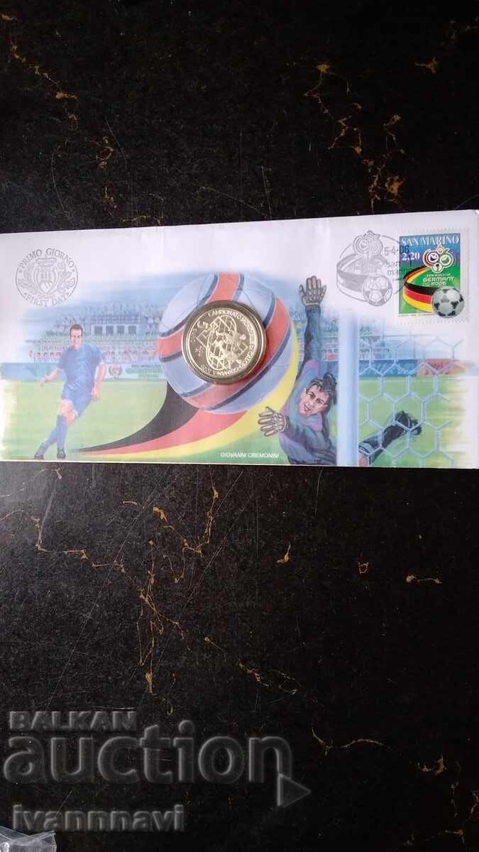 5 евро сребро Сан Марино 2006 г 5000 броя