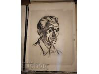 Πορτρέτο άνδρα Κύριλ Πέτροφ "Ο ζωγράφος" 1963