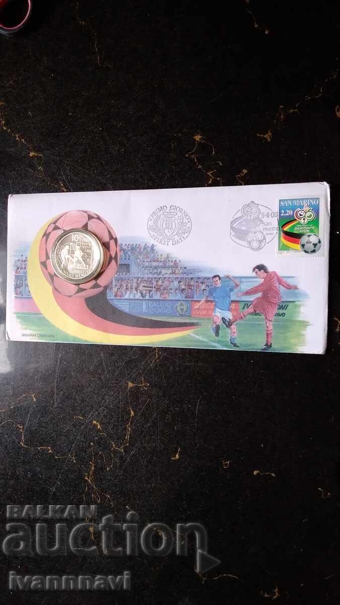 10 euro argint San Marino 2006, 5000 de exemplare