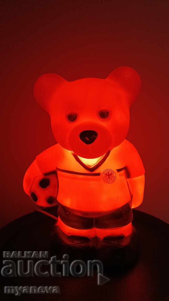 Livrarea Talisman de fotbal, lampă vintage din anii '70