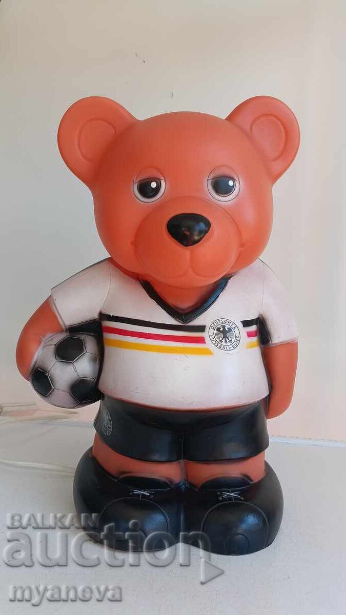 Talisman de fotbal, lampă vintage din anii '70 - 5