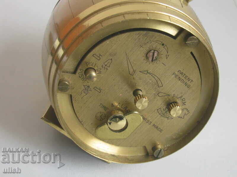 Δημοπρασία Ξυπνητήρι βαρέλι με ξυπνητήρι Swiza 8 ημερών