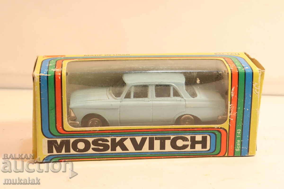 1/43  МОСКВИЧ 412  SARATOV  NOVOEXPORT  КОЛИЧКА  МОДЕЛ СССР