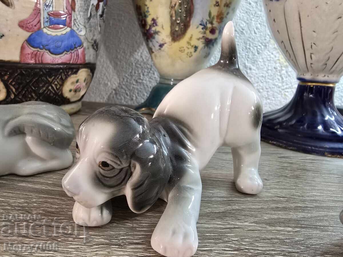 Porcelain figurines of 3 puppies! with price € 20.00 | 39.12 BGN Porcelain figurines of 3 puppies! with price € 20.00 | 39.12 BGN