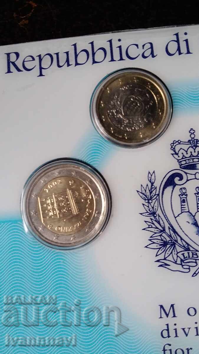 Set San Marino anul 2002 cu preț € 30.00 | 58.67 BGN