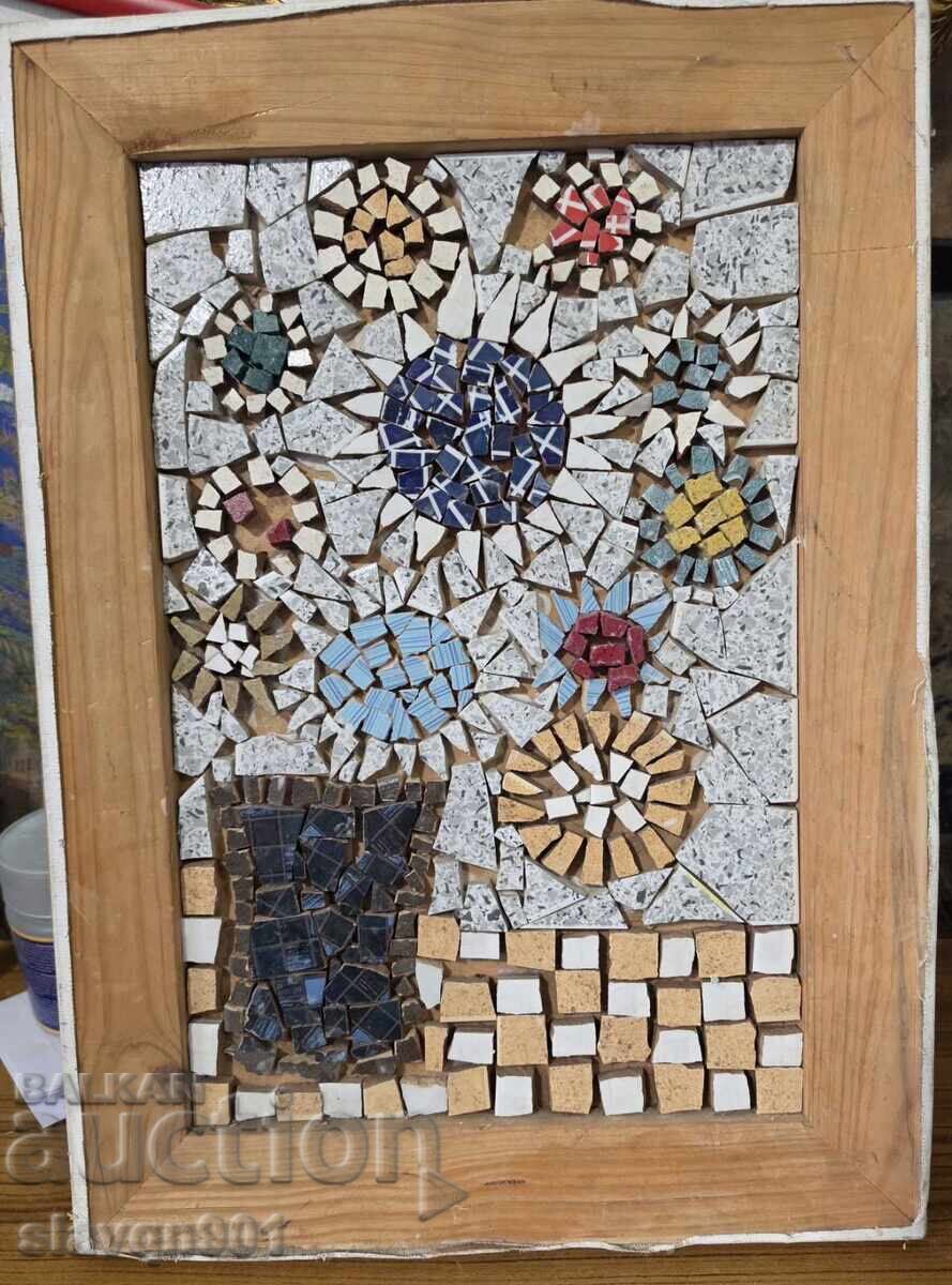 Licitație Tablou din mozaic Flori