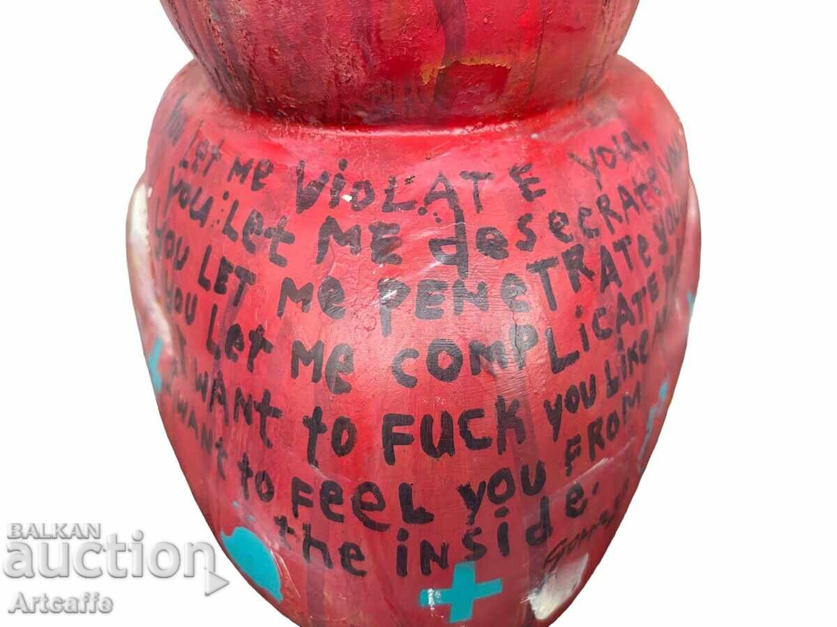 Edgar Gomez - ursuleț de porțelan, ulei acrilic - 5 Edgar Gomez - ursuleț de porțelan, ulei acrilic - 5