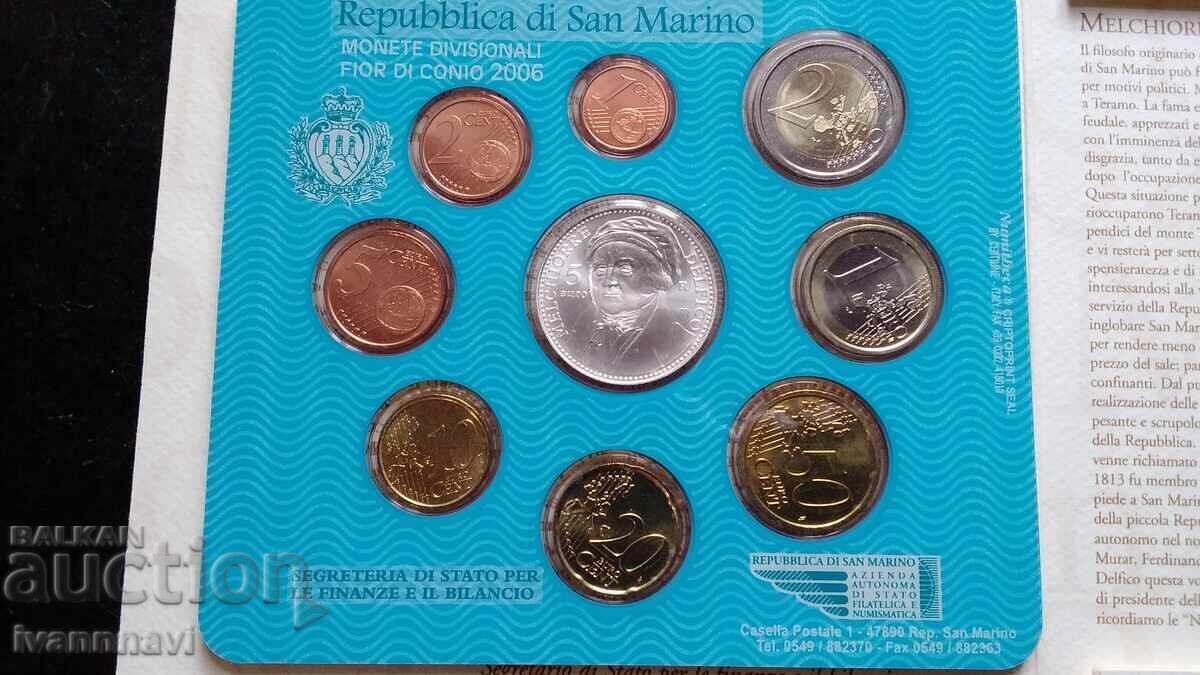 Licitație San Marino setove 2006 god. Luksozno izdanie.
