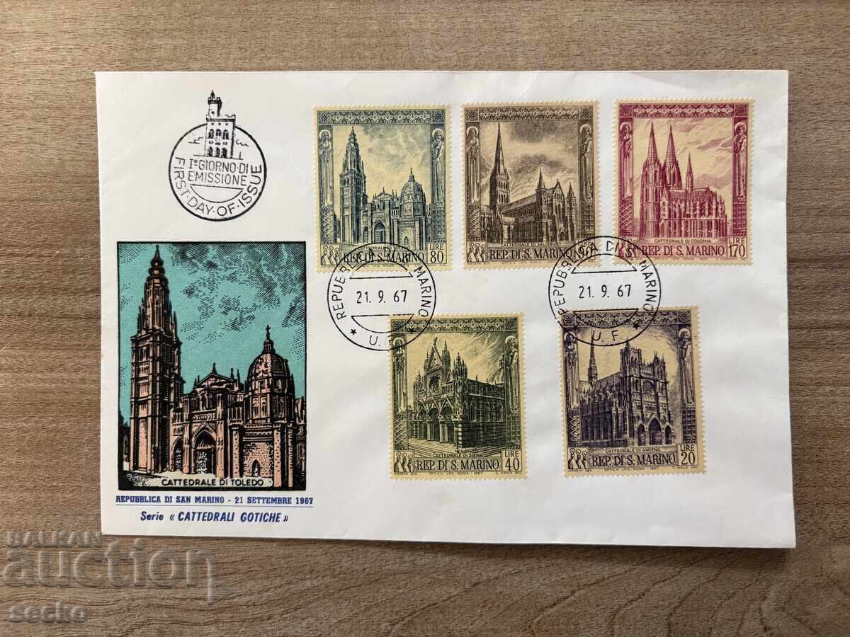 San Marino - Plic Prima Zi - Catedrale gotice (1976)