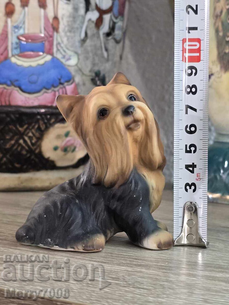 Figurină de colecție din porțelan reprezentând un Yorkshire Terrier! Figurină de colecție din porțelan reprezentând un Yorkshire Terrier!