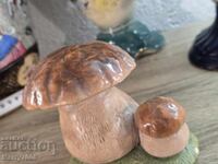 Unique handmade ceramic sculpture of a monarch!