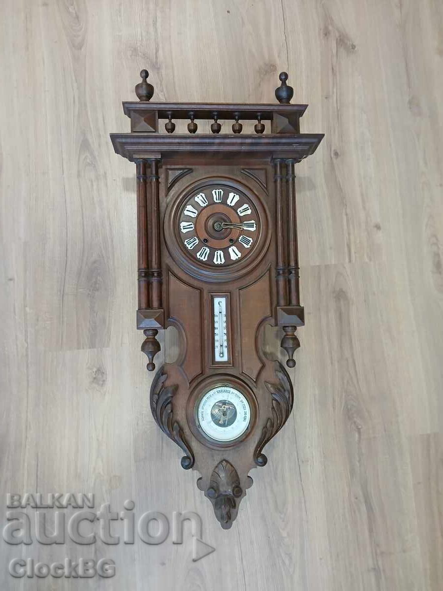german wallclock/barometer