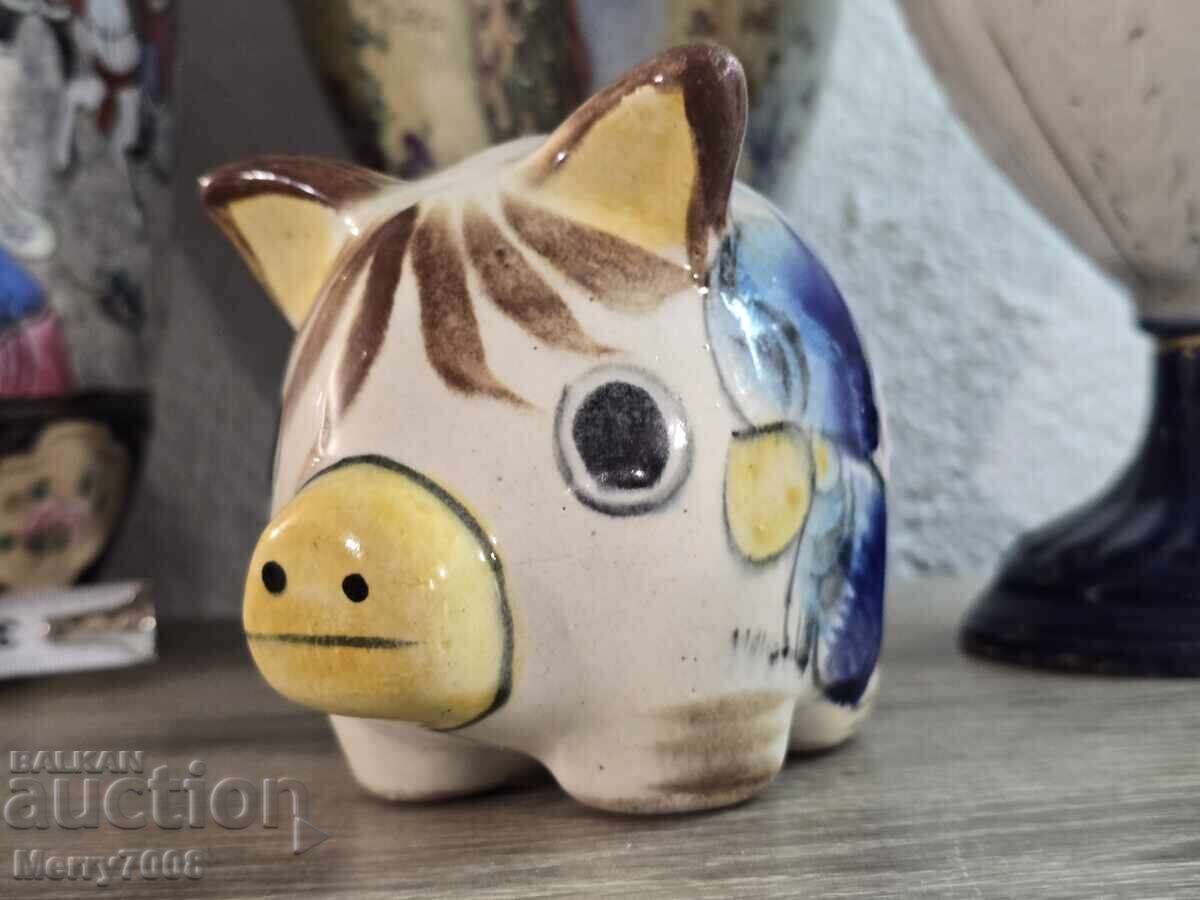 Delivery of Handmade porcelain piggy bank !!!