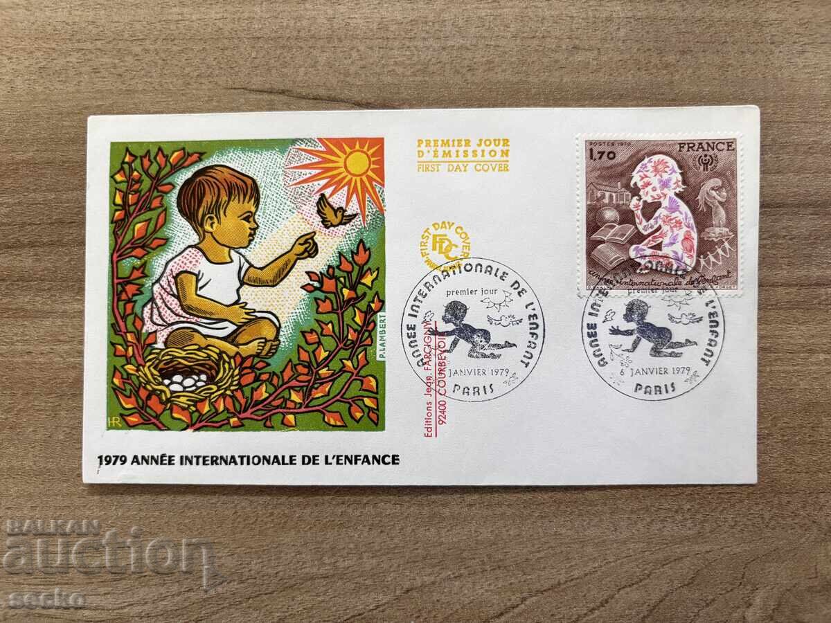 Franța - Plic prima zi - Anul Internațional al... (1979)