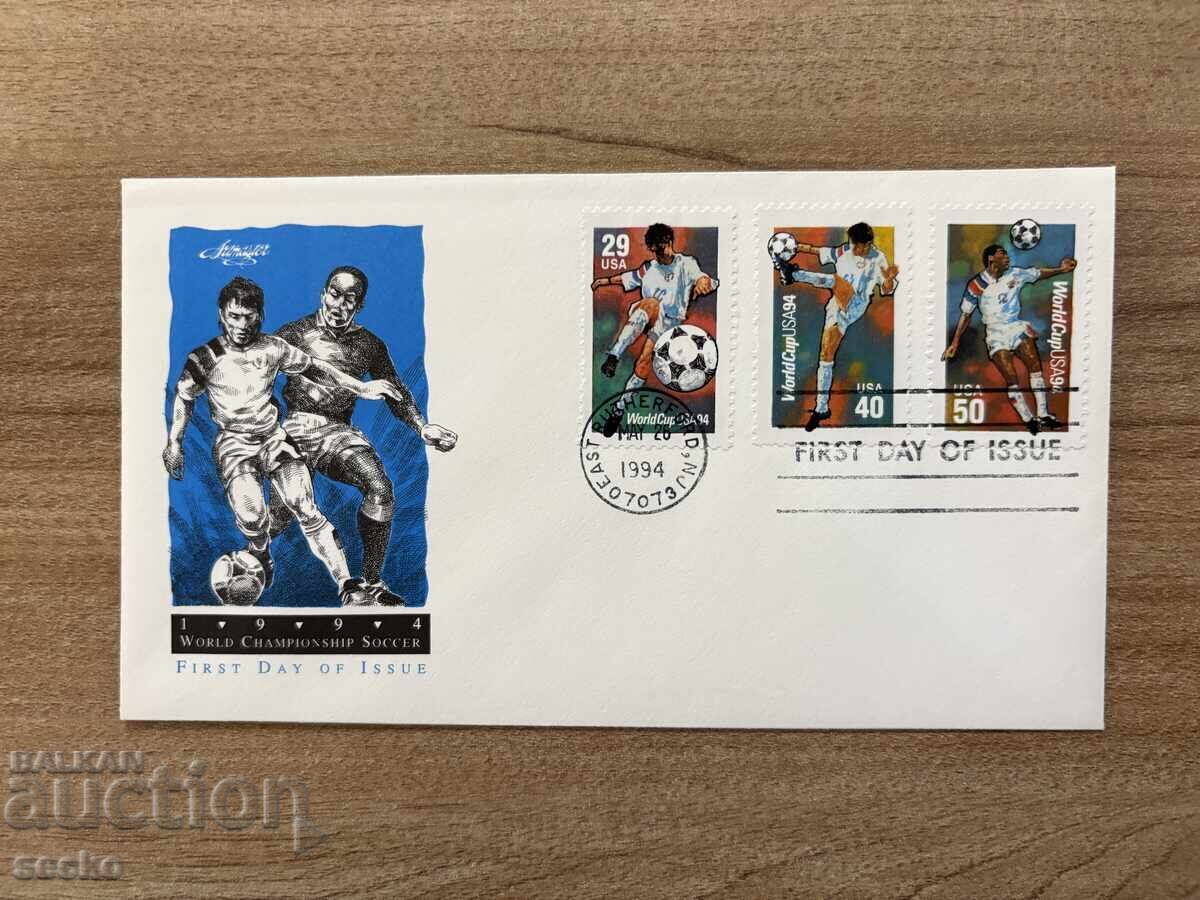 ΗΠΑ - Φάκελος πρώτης ημέρας κυκλοφορίας - Παγκόσμιο Κύπελλο... (1994)