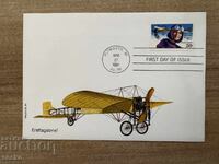 ΗΠΑ - Φάκελος πρώτης ημέρας κυκλοφορίας - Πρωτοπόροι της αεροπορίας - ...(1991)