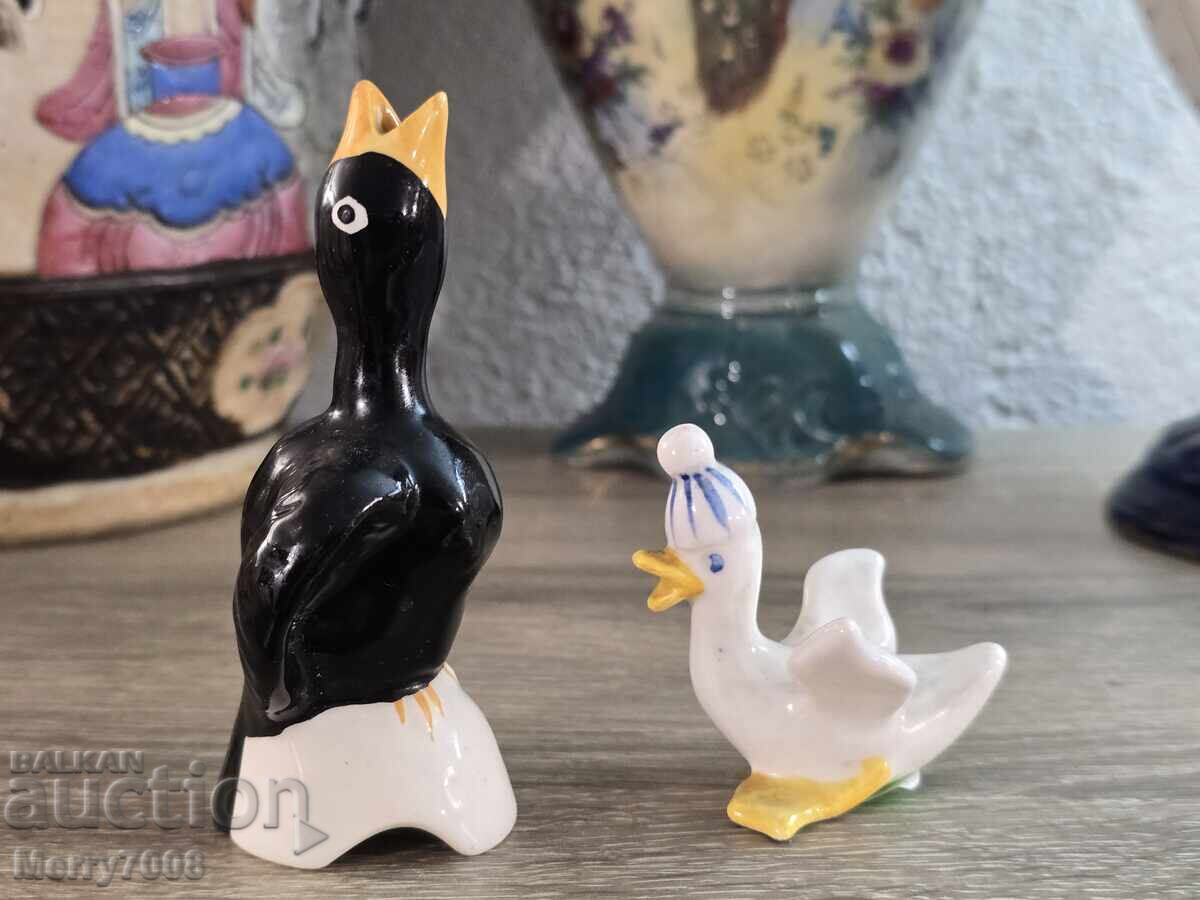 Аукцион очарователни порцеланови патенца, ръчно изработени !