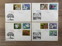 Polonia - Set plicuri prima zi - Pomi înfloriți (1971)