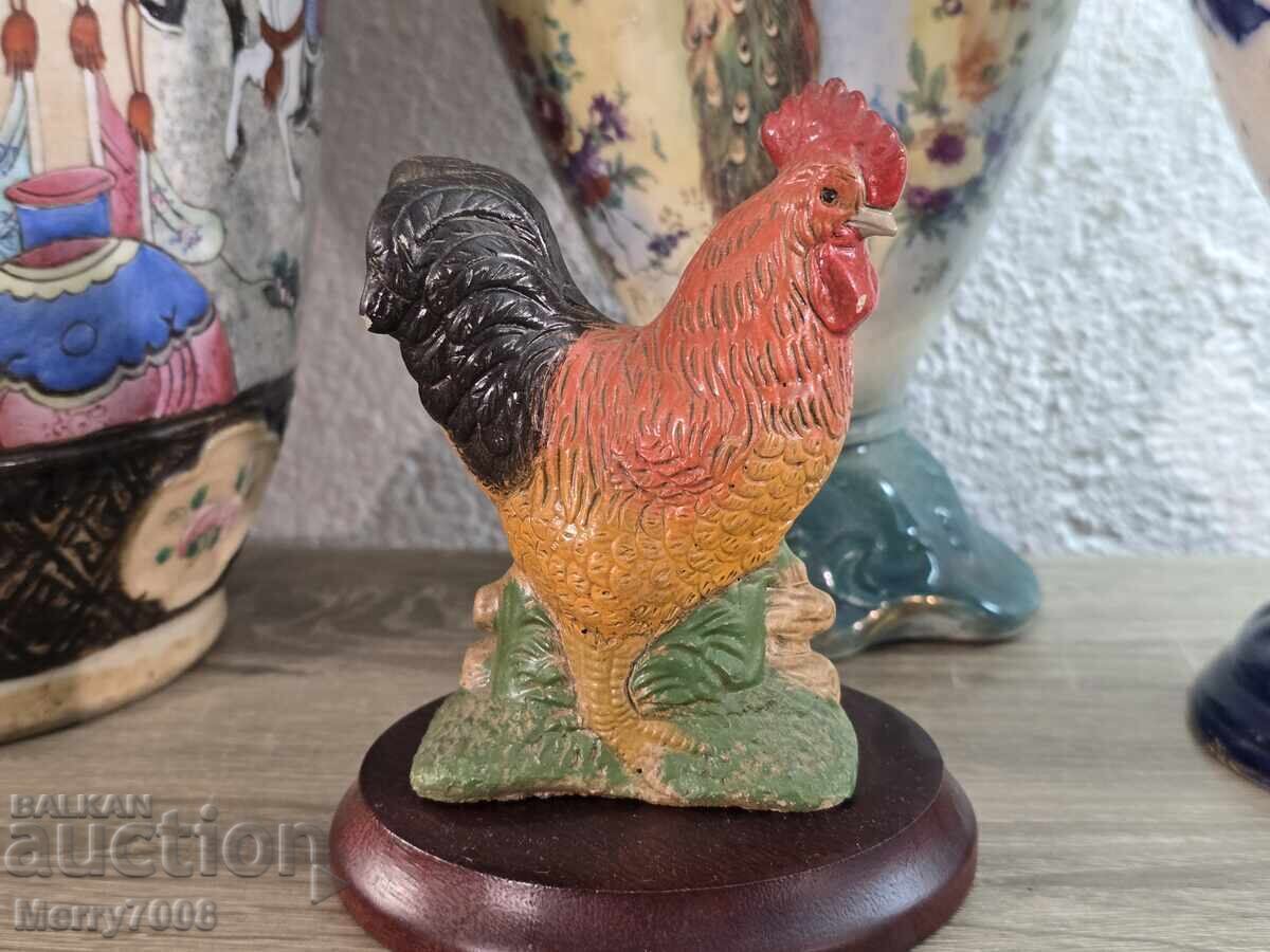 Livrarea Figurină elegantă din ceramică în formă de cocoș !!!