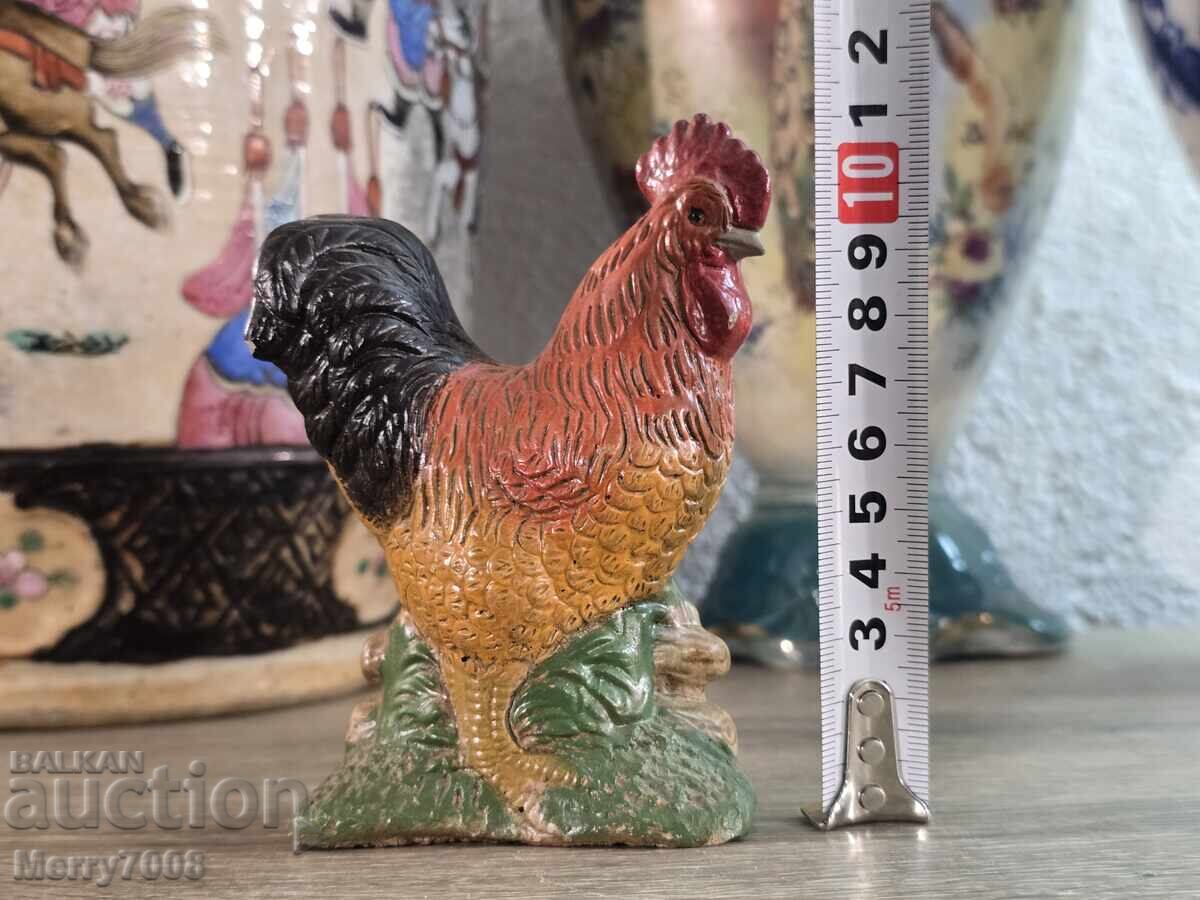 Figurină elegantă din ceramică în formă de cocoș !!! - 5