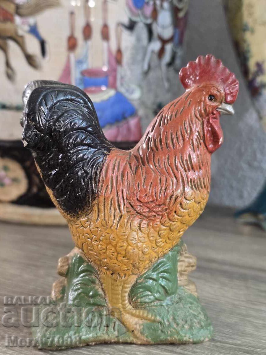 Figurină elegantă din ceramică în formă de cocoș !!!